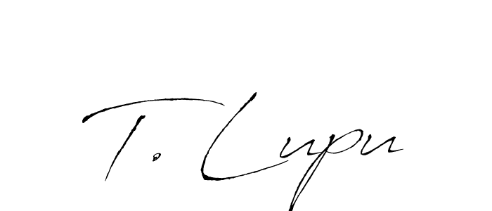 You can use this online signature creator to create a handwritten signature for the name T. Lupu. This is the best online autograph maker. T. Lupu signature style 6 images and pictures png