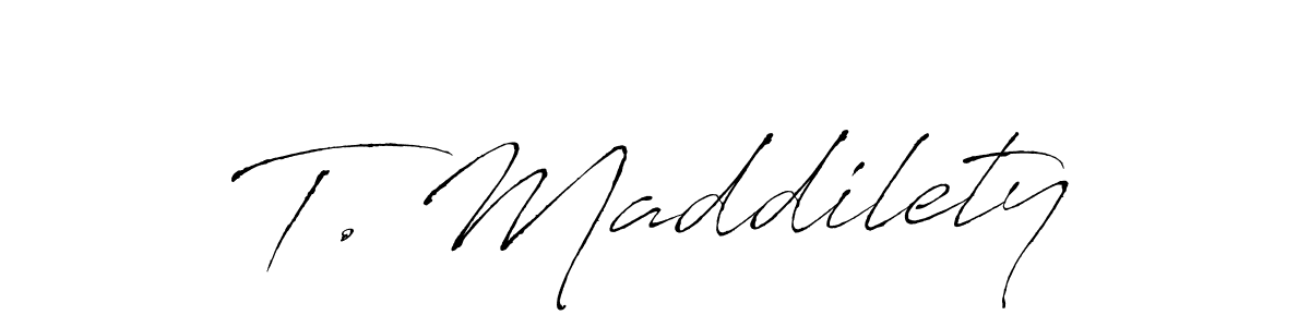 It looks lik you need a new signature style for name T. Maddilety. Design unique handwritten (Antro_Vectra) signature with our free signature maker in just a few clicks. T. Maddilety signature style 6 images and pictures png