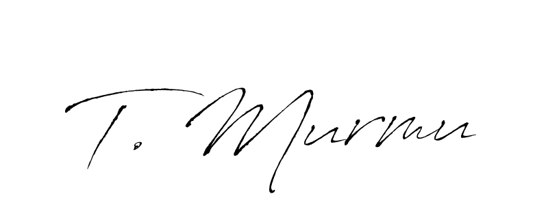 This is the best signature style for the T. Murmu name. Also you like these signature font (Antro_Vectra). Mix name signature. T. Murmu signature style 6 images and pictures png