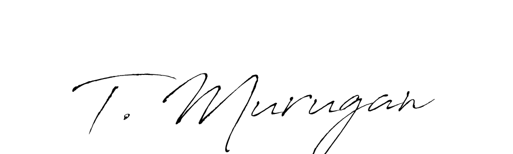 You can use this online signature creator to create a handwritten signature for the name T. Murugan. This is the best online autograph maker. T. Murugan signature style 6 images and pictures png