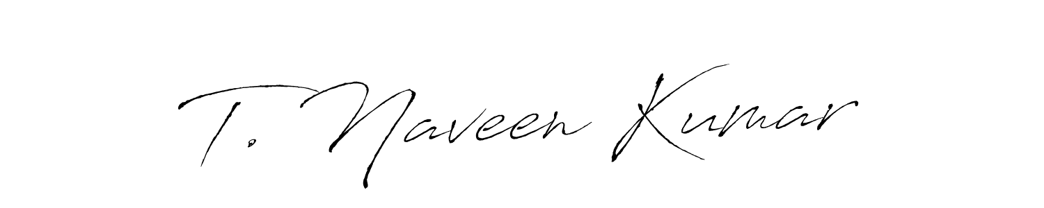 How to Draw T. Naveen Kumar signature style? Antro_Vectra is a latest design signature styles for name T. Naveen Kumar. T. Naveen Kumar signature style 6 images and pictures png