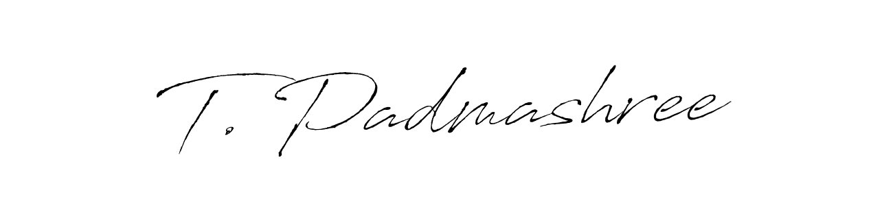 Also You can easily find your signature by using the search form. We will create T. Padmashree name handwritten signature images for you free of cost using Antro_Vectra sign style. T. Padmashree signature style 6 images and pictures png