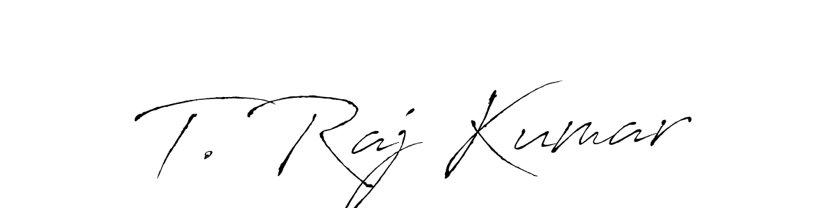 How to Draw T. Raj Kumar signature style? Antro_Vectra is a latest design signature styles for name T. Raj Kumar. T. Raj Kumar signature style 6 images and pictures png