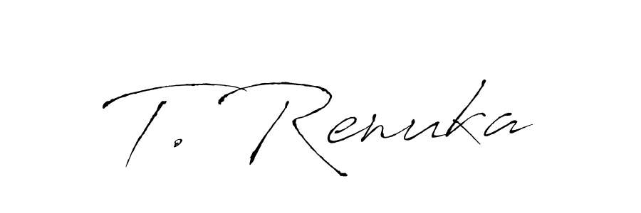 See photos of T. Renuka official signature by Spectra . Check more albums & portfolios. Read reviews & check more about Antro_Vectra font. T. Renuka signature style 6 images and pictures png