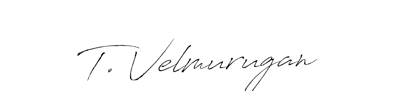 Make a beautiful signature design for name T. Velmurugan. Use this online signature maker to create a handwritten signature for free. T. Velmurugan signature style 6 images and pictures png