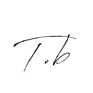Use a signature maker to create a handwritten signature online. With this signature software, you can design (Antro_Vectra) your own signature for name T.b. T.b signature style 6 images and pictures png