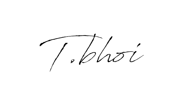 Similarly Antro_Vectra is the best handwritten signature design. Signature creator online .You can use it as an online autograph creator for name T.bhoi. T.bhoi signature style 6 images and pictures png