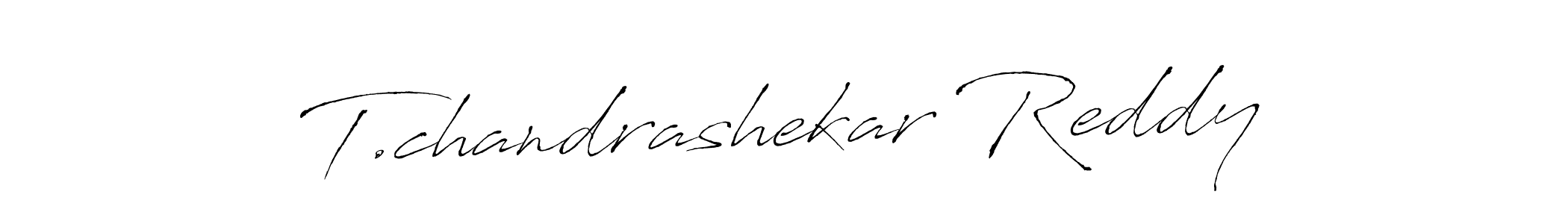 Use a signature maker to create a handwritten signature online. With this signature software, you can design (Antro_Vectra) your own signature for name T.chandrashekar Reddy. T.chandrashekar Reddy signature style 6 images and pictures png