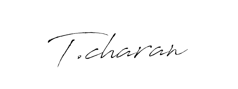 You can use this online signature creator to create a handwritten signature for the name T.charan. This is the best online autograph maker. T.charan signature style 6 images and pictures png