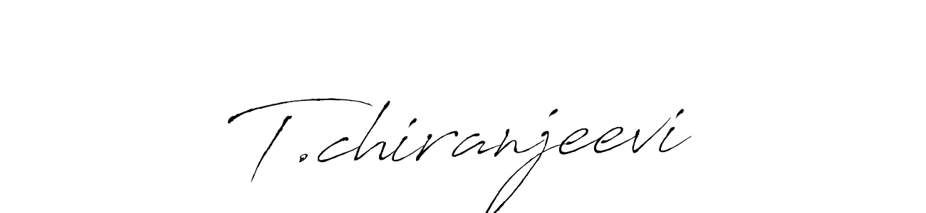 How to Draw T.chiranjeevi signature style? Antro_Vectra is a latest design signature styles for name T.chiranjeevi. T.chiranjeevi signature style 6 images and pictures png