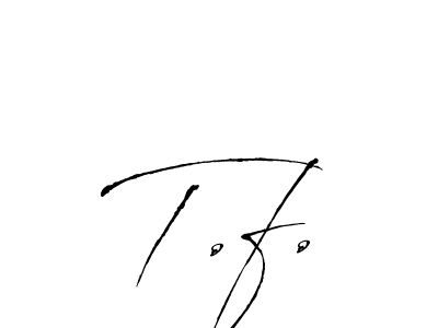 Design your own signature with our free online signature maker. With this signature software, you can create a handwritten (Antro_Vectra) signature for name T.f.. T.f. signature style 6 images and pictures png