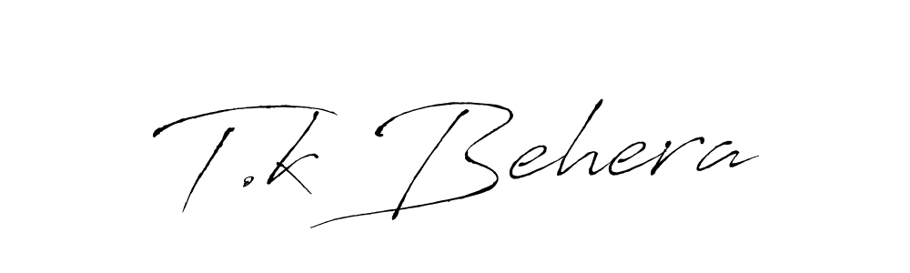 Here are the top 10 professional signature styles for the name T.k Behera. These are the best autograph styles you can use for your name. T.k Behera signature style 6 images and pictures png