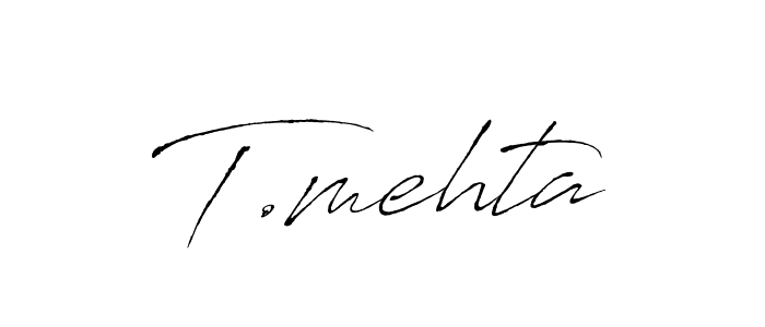 Make a beautiful signature design for name T.mehta. Use this online signature maker to create a handwritten signature for free. T.mehta signature style 6 images and pictures png