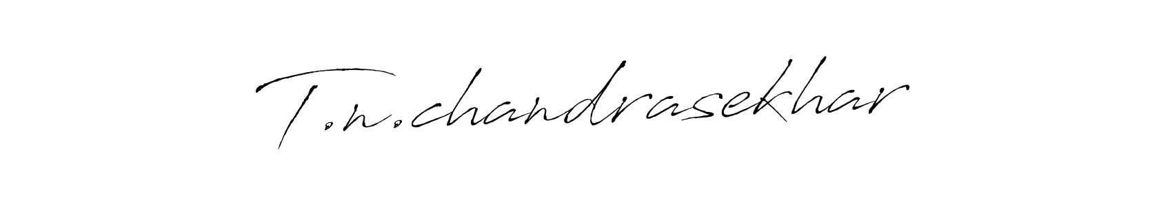 Create a beautiful signature design for name T.n.chandrasekhar. With this signature (Antro_Vectra) fonts, you can make a handwritten signature for free. T.n.chandrasekhar signature style 6 images and pictures png