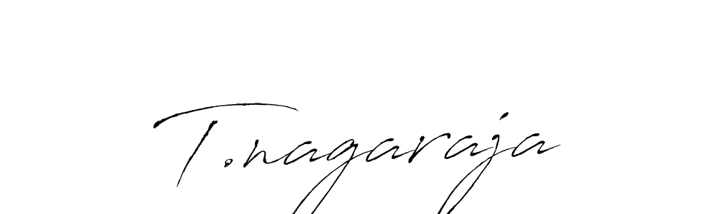 How to make T.nagaraja name signature. Use Antro_Vectra style for creating short signs online. This is the latest handwritten sign. T.nagaraja signature style 6 images and pictures png