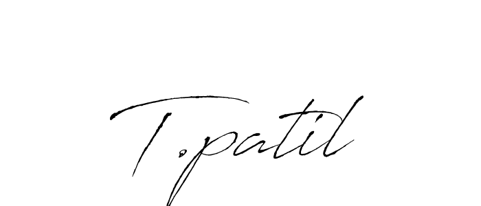 This is the best signature style for the T.patil name. Also you like these signature font (Antro_Vectra). Mix name signature. T.patil signature style 6 images and pictures png