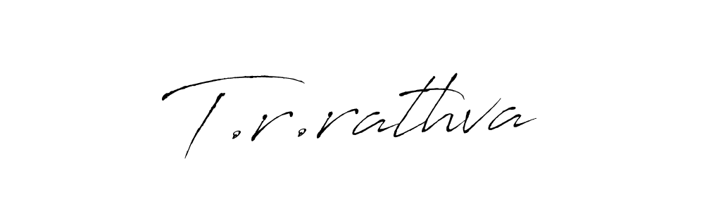 Also You can easily find your signature by using the search form. We will create T.r.rathva name handwritten signature images for you free of cost using Antro_Vectra sign style. T.r.rathva signature style 6 images and pictures png