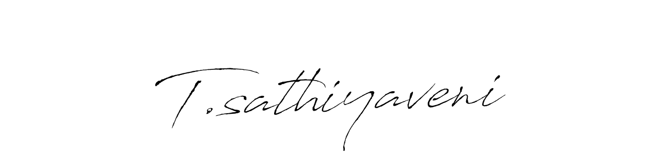 You should practise on your own different ways (Antro_Vectra) to write your name (T.sathiyaveni) in signature. don't let someone else do it for you. T.sathiyaveni signature style 6 images and pictures png