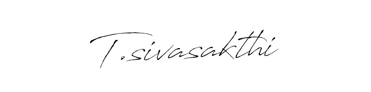 The best way (Antro_Vectra) to make a short signature is to pick only two or three words in your name. The name T.sivasakthi include a total of six letters. For converting this name. T.sivasakthi signature style 6 images and pictures png