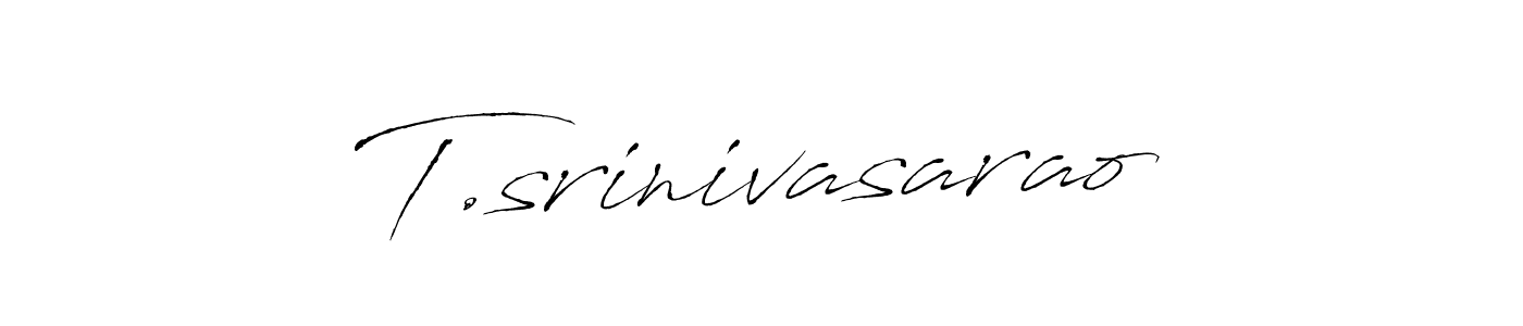 Also we have T.srinivasarao name is the best signature style. Create professional handwritten signature collection using Antro_Vectra autograph style. T.srinivasarao signature style 6 images and pictures png