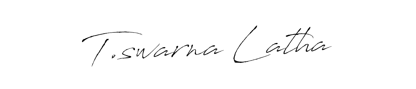 Make a beautiful signature design for name T.swarna Latha. Use this online signature maker to create a handwritten signature for free. T.swarna Latha signature style 6 images and pictures png