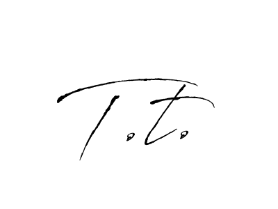 How to make T.t. signature? Antro_Vectra is a professional autograph style. Create handwritten signature for T.t. name. T.t. signature style 6 images and pictures png