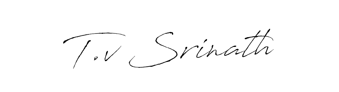 See photos of T.v Srinath official signature by Spectra . Check more albums & portfolios. Read reviews & check more about Antro_Vectra font. T.v Srinath signature style 6 images and pictures png