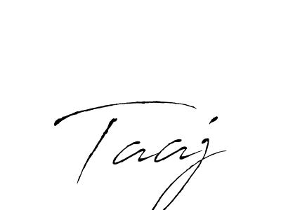 Also we have Taaj name is the best signature style. Create professional handwritten signature collection using Antro_Vectra autograph style. Taaj signature style 6 images and pictures png