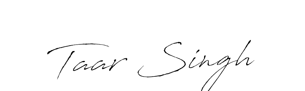 Create a beautiful signature design for name Taar Singh. With this signature (Antro_Vectra) fonts, you can make a handwritten signature for free. Taar Singh signature style 6 images and pictures png