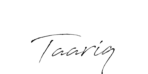 The best way (Antro_Vectra) to make a short signature is to pick only two or three words in your name. The name Taariq include a total of six letters. For converting this name. Taariq signature style 6 images and pictures png