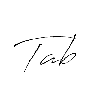 Design your own signature with our free online signature maker. With this signature software, you can create a handwritten (Antro_Vectra) signature for name Tab. Tab signature style 6 images and pictures png