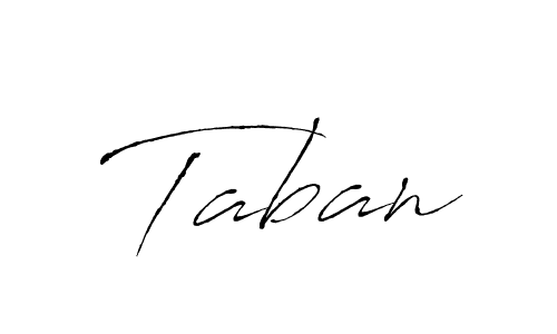 Antro_Vectra is a professional signature style that is perfect for those who want to add a touch of class to their signature. It is also a great choice for those who want to make their signature more unique. Get Taban name to fancy signature for free. Taban signature style 6 images and pictures png