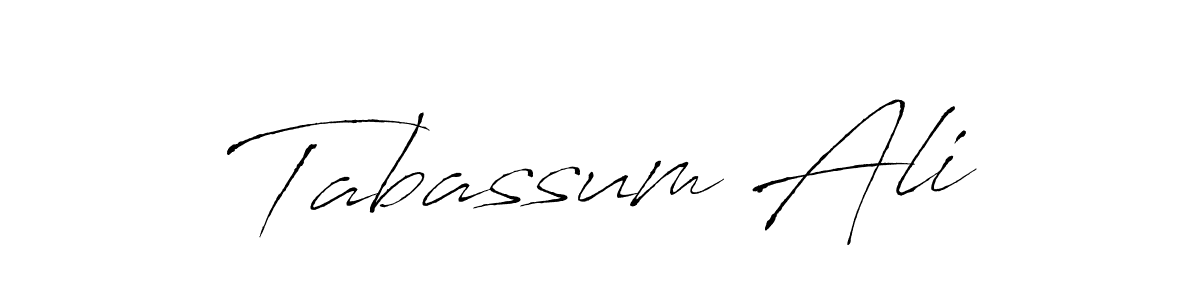 The best way (Antro_Vectra) to make a short signature is to pick only two or three words in your name. The name Tabassum Ali include a total of six letters. For converting this name. Tabassum Ali signature style 6 images and pictures png