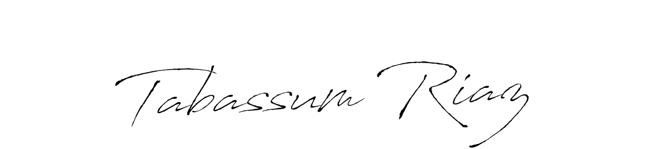 Design your own signature with our free online signature maker. With this signature software, you can create a handwritten (Antro_Vectra) signature for name Tabassum Riaz. Tabassum Riaz signature style 6 images and pictures png