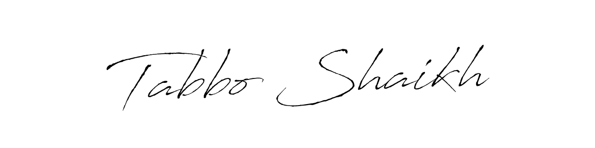 Use a signature maker to create a handwritten signature online. With this signature software, you can design (Antro_Vectra) your own signature for name Tabbo Shaikh. Tabbo Shaikh signature style 6 images and pictures png