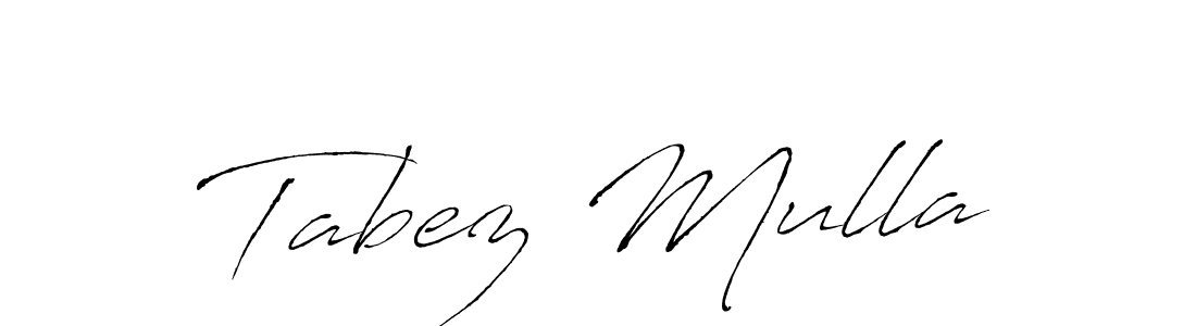 Also You can easily find your signature by using the search form. We will create Tabez Mulla name handwritten signature images for you free of cost using Antro_Vectra sign style. Tabez Mulla signature style 6 images and pictures png