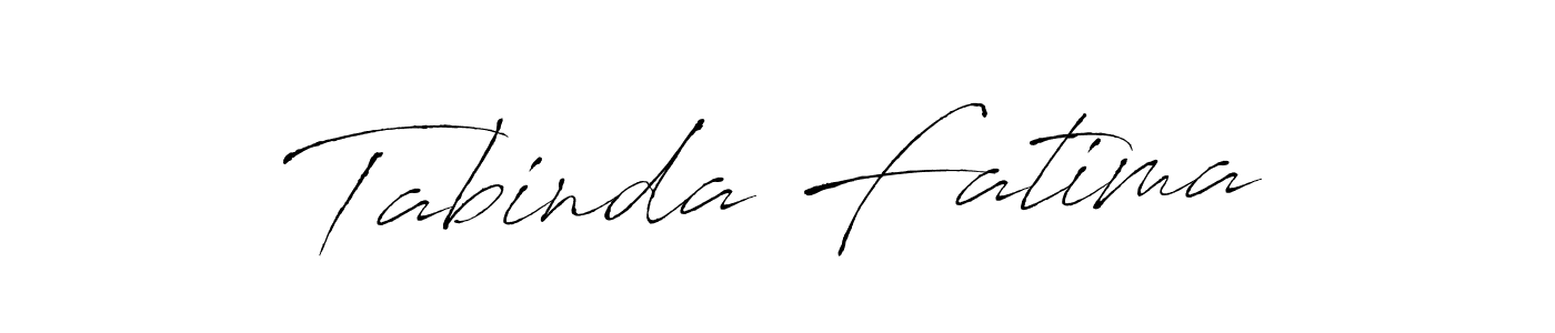 Also we have Tabinda Fatima name is the best signature style. Create professional handwritten signature collection using Antro_Vectra autograph style. Tabinda Fatima signature style 6 images and pictures png