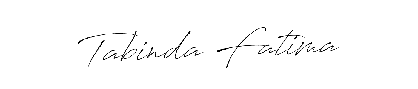 Antro_Vectra is a professional signature style that is perfect for those who want to add a touch of class to their signature. It is also a great choice for those who want to make their signature more unique. Get Tabinda Fatima name to fancy signature for free. Tabinda Fatima signature style 6 images and pictures png