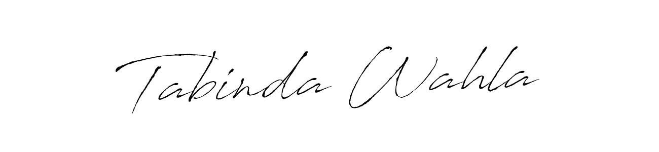 Make a beautiful signature design for name Tabinda Wahla. Use this online signature maker to create a handwritten signature for free. Tabinda Wahla signature style 6 images and pictures png