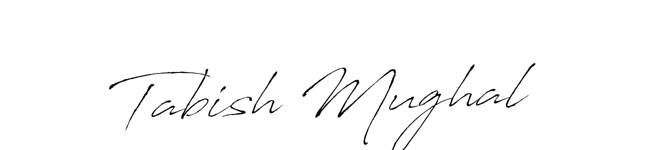 Use a signature maker to create a handwritten signature online. With this signature software, you can design (Antro_Vectra) your own signature for name Tabish Mughal. Tabish Mughal signature style 6 images and pictures png