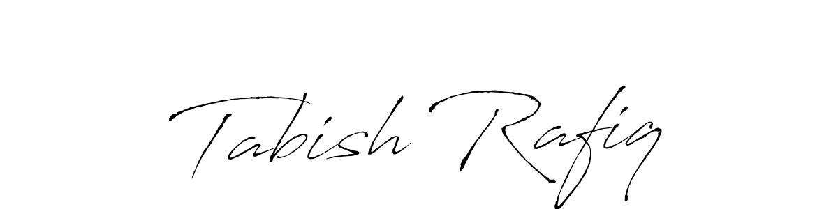 How to make Tabish Rafiq signature? Antro_Vectra is a professional autograph style. Create handwritten signature for Tabish Rafiq name. Tabish Rafiq signature style 6 images and pictures png