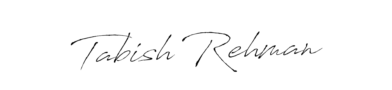 The best way (Antro_Vectra) to make a short signature is to pick only two or three words in your name. The name Tabish Rehman include a total of six letters. For converting this name. Tabish Rehman signature style 6 images and pictures png