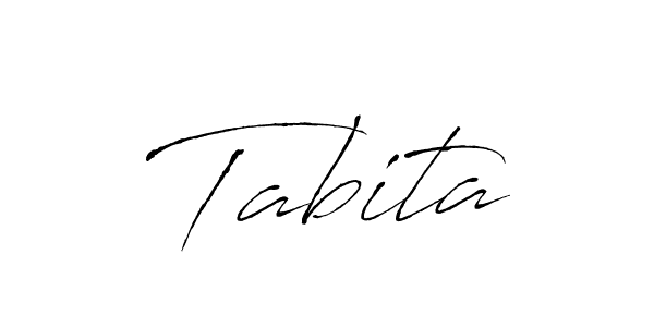 Tabita stylish signature style. Best Handwritten Sign (Antro_Vectra) for my name. Handwritten Signature Collection Ideas for my name Tabita. Tabita signature style 6 images and pictures png