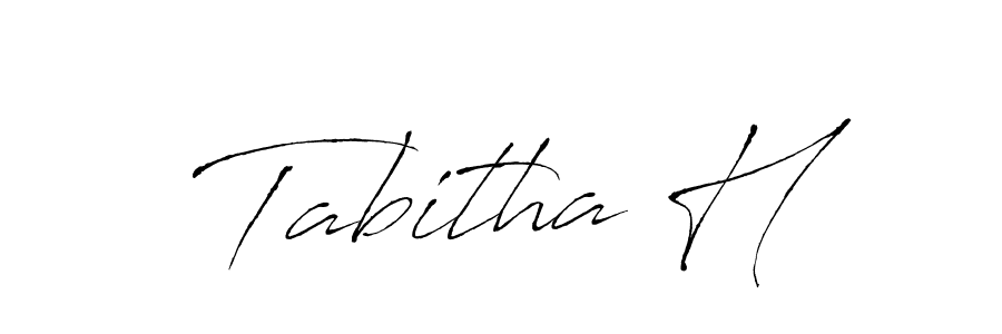 Also we have Tabitha H name is the best signature style. Create professional handwritten signature collection using Antro_Vectra autograph style. Tabitha H signature style 6 images and pictures png