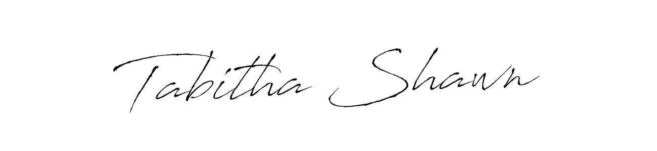 Tabitha Shawn stylish signature style. Best Handwritten Sign (Antro_Vectra) for my name. Handwritten Signature Collection Ideas for my name Tabitha Shawn. Tabitha Shawn signature style 6 images and pictures png