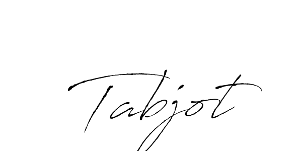 Create a beautiful signature design for name Tabjot. With this signature (Antro_Vectra) fonts, you can make a handwritten signature for free. Tabjot signature style 6 images and pictures png