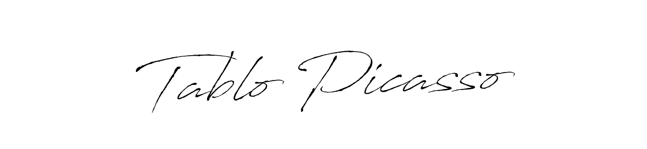 Make a beautiful signature design for name Tablo Picasso. Use this online signature maker to create a handwritten signature for free. Tablo Picasso signature style 6 images and pictures png