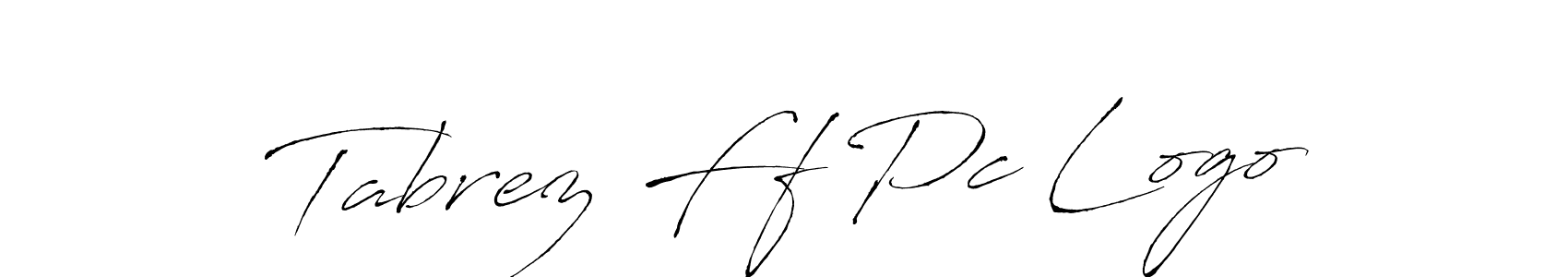 See photos of Tabrez Ff Pc Logo official signature by Spectra . Check more albums & portfolios. Read reviews & check more about Antro_Vectra font. Tabrez Ff Pc Logo signature style 6 images and pictures png