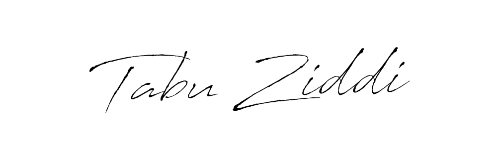 Also we have Tabu Ziddi name is the best signature style. Create professional handwritten signature collection using Antro_Vectra autograph style. Tabu Ziddi signature style 6 images and pictures png