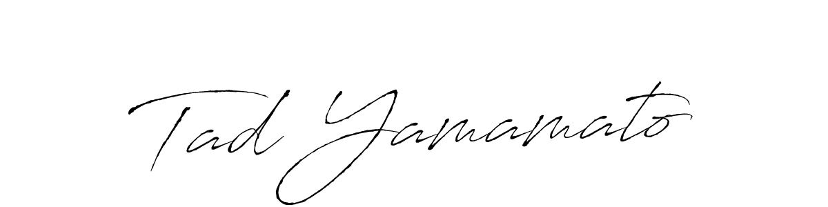 Here are the top 10 professional signature styles for the name Tad Yamamato. These are the best autograph styles you can use for your name. Tad Yamamato signature style 6 images and pictures png